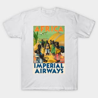 Africa Vintage Travel Poster 1932 T-Shirt